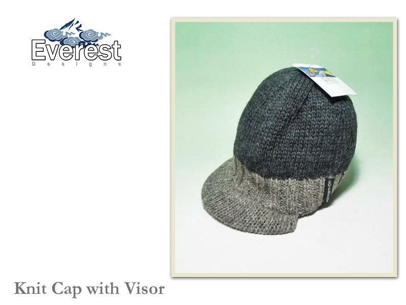 ͥݥбEVEREST DESIGNSۥ٥쥹ȥǥ Knit Cap with Visor 