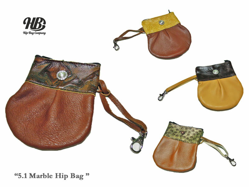 ＜ネコポス対応＞【Hip Bag Company】ヒップバッグカンパニー Marble Hip Bag ポーチ