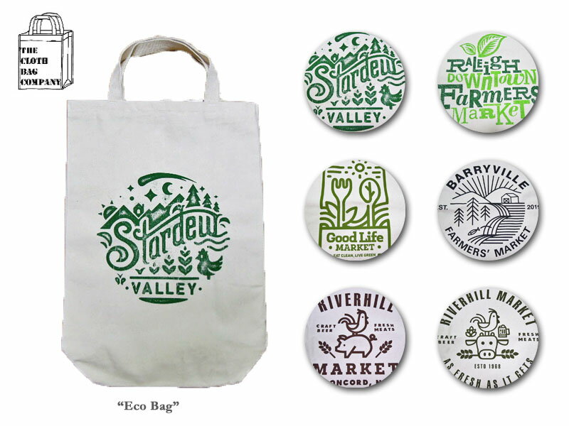 ＜ネコポス対応＞【The Cloth Bag Company】クロスバッグカンパニー Eco Bag　エコ・トートバッグ