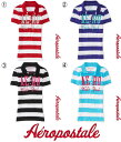 【最終処分価格】【エアロポステール】【S】【M】【L】【XL】【XXL】ウィメンズポロシャツ/Aero Striped Graphic Polo【Aeropostale】