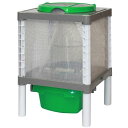 日本電興 捕虫器 ハエ捕獲器 ハエとるネード 屋外用 丸洗い可能 ハエ駆除 専用誘引剤付き ND-FT010