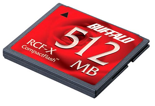 バッファロー BUFFALO コンパクトフラッシュ 512MB RCF-X512MY