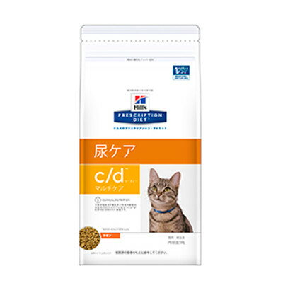 《最安値に挑戦》食事療法食 ヒルズ プリスクリプション ダイエット 猫用 c/d マルチケア 4kg キャットフード ドライフード 特別療法食 ペット ネコ ねこ ストロバイト 尿路疾患 [52742238500]【D】