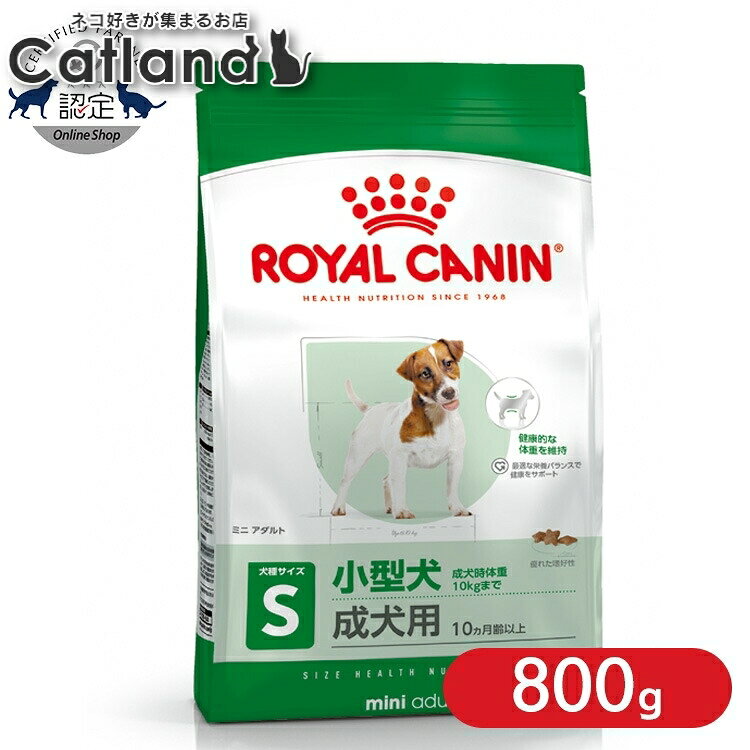 【最大1,000円OFFクーポン｜くらしに＋】ロイヤルカナン 犬 SHN ミニ アダルト 800g ≪正規品≫ 小型犬 (10kg以下) 生後10ヵ月齢以上 アダルト 成犬用 犬 フード ドッグフード ドライ プレミアムフード ROYAL CANIN 楽天 [3182550793124]【rcdb47】