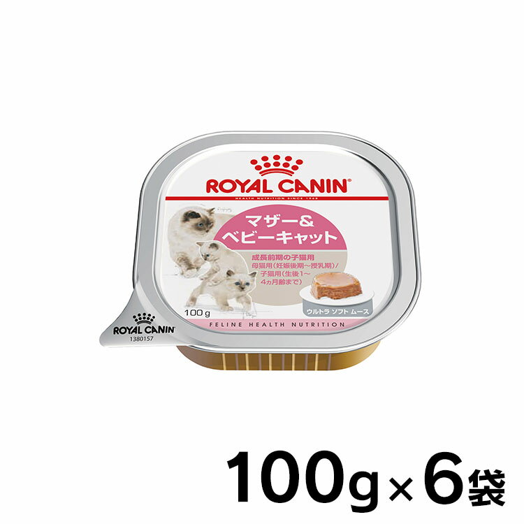 ロイヤルカナン 猫 FHN ウェット ベビーキャット 100g×6個セット ウェット離乳期から生後4ヵ月齢までの子猫用 仔猫 キャットフード ウェット プレミアム ベイビーキャット ROYAL CANIN FHN-WET 9334214029986 【D】【rccf47】