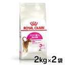 《最大400円OFFクーポン！くらしにプラス》ロイヤルカナン 猫 FHN アロマ エクシジェント 2kg×2個セット ≪正規品≫ 食事にこだわりがある猫用 キャットフード プレミアムフード ドライ 高タンパク ROYAL CANIN まとめ買い 