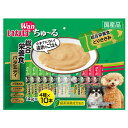 《最大400円OFFクーポン！くらしにプラス》いなば Wanちゅ～る 総合栄養食バラエティ 14g×40本 DS-163いなばペットフード INABA 犬 おやつ 間食 スナック ちゅーる チュール ペースト 個包装 