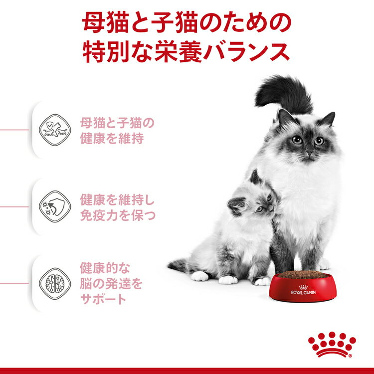 ロイヤルカナン 猫 FHN マザー＆ベビーキャット 400g ≪正規品≫ 生後1～4ヶ月齢の子猫 妊娠後期～授乳期の母猫用 キャットフード プレミアムフード ドライ 子猫 母猫 ベイビーキャット [3182550707305]【D】【rccf15】 3