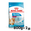 《最大400円OFFクーポン！くらしにプラス》ロイヤルカナン 犬 LHN インドア ライフ ジュニア 800g×2個セット ≪正規品≫ 室内 インドア ミニインドア 小型犬 犬 フード ドッグフード ドライ プレミアムフード 子犬 パピー 仔犬 楽天 3182550849364 【D】