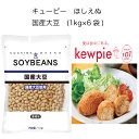 【送料無料】【大容量】【業務用】キューピー　ほしえぬ 　国産大豆　(1kg×6袋)