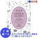 【当日発送 11時までの注文分】景品・記念品 御礼の品に カジュアルでポップなカタログ ハーモニック カタログギフト 「 リュッカ ( LYCKA )」 2品選...