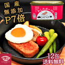 【感謝御礼 P7倍】【全国 北海道 送料無料】【楽天1位】わしたポーク JAPAN 12缶 在庫あり 全国送料無料 防災 備蓄用 長期保存 備蓄 缶詰 保存料無添加 ポーク 国産 無添加 沖縄 ランチョンミート 発色剤不使用 ポーク玉子 ポークたまご 沖縄特産品 ふるさと 惣菜