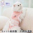 【最後2点】キャット術後服 皮膚保護服 猫用手術服 猫美人 キャット術後服 皮膚保護服 猫用手術後服 猫用ウェア 介護服 術後着 キャットウェア ネコ服 ねこ手術後服 猫 手術着 猫 保護服