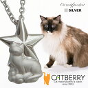 【数量限定!50%OFF半額セール】SALE 星と猫 ネックレス アズキチェーン or オニキスネックレス 猫グッズ 猫アクセサリー 猫モチーフ チェーン かわ...
