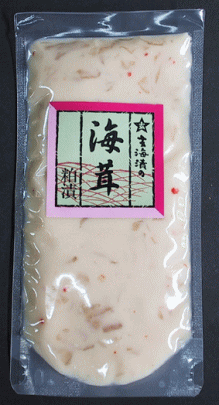 産地直送代引不可【玄海漬】海茸粕漬 袋入り 100g