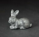 ハンドメイド錫 うさぎの箸置き 卯【兎雑貨】【錫】【箸置き】【干支】