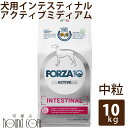 【ポイント5倍】犬 FORZA10 療法食|犬用 インテスティナルアクティブ(胃腸ケア) 10kg(ミディアム 中粒)フォルツァ10 胃腸ケア療法食 食事療法食 フォルツァディエチ 犬用 無添加 ドックフード ドッグフード ドライフード 犬のごはん 犬 成犬 総合栄養食