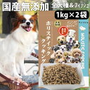 【ポイント5倍】ホリスティッククッキング フィッシュ(天然旬の魚) 2kg (1kg×2袋) 国産 無添加 防腐剤不使用 ノンオイルコーティング 食いつき抜群 ...