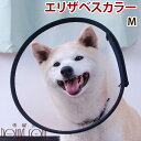 【ポイント5倍】エリザベスカラーベットカラー Mサイズ 手術後のアフターケア。傷を舐めない防止。犬 首輪 帝塚山ハウンドカム