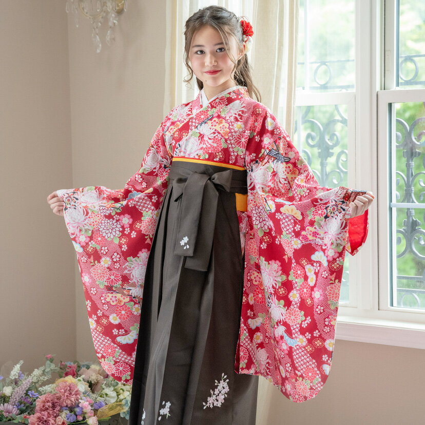 楽天市場】七五三 袴 女の子(カラーレッド)(キッズ 楽天市場】七五三 袴 女の子(カラーレッド)(キッズ