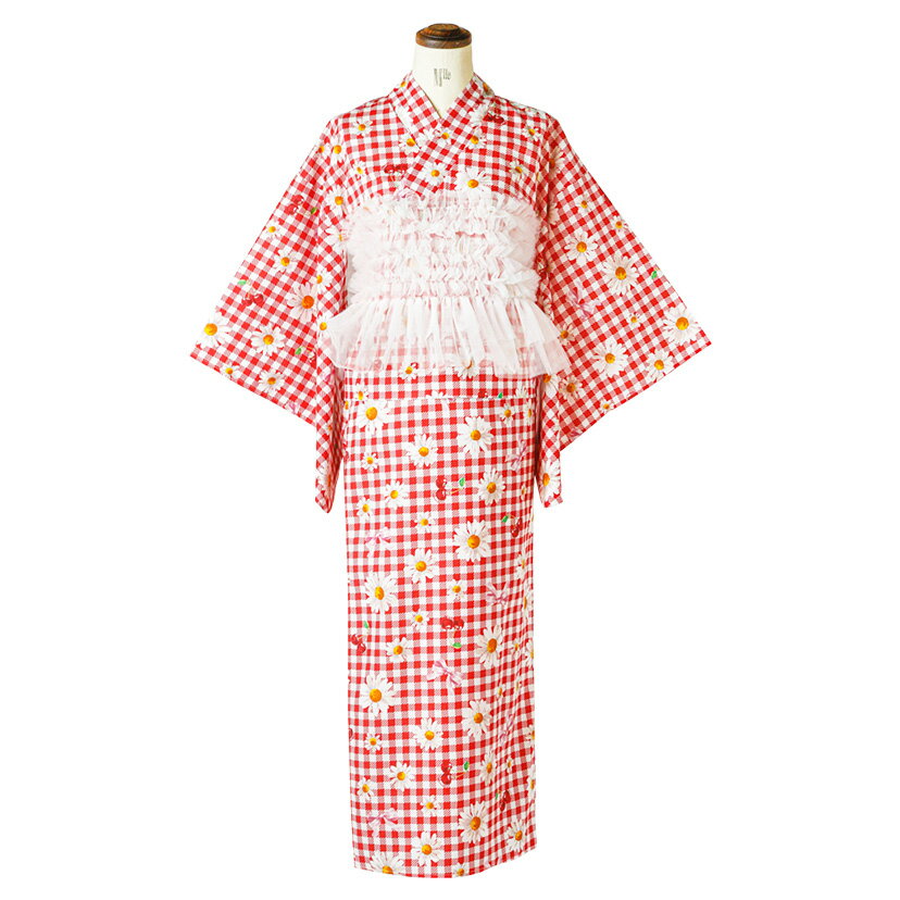 楽天市場】チェック（カラーレッド）（和服｜レディースファッション