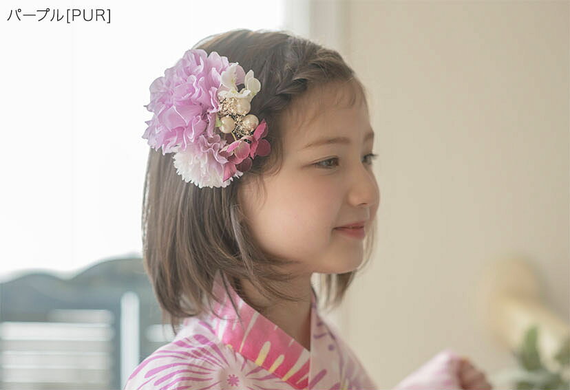 超目玉 ボリューミーフラワークリップ 髪飾り ヘアアクセサリー 卒業式 和装 女の子 袴 入学式 卒園式 着物 七五三 TAK キャサリンコテージ 2