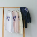 50%OFF キャス キッドソン 公式 ロングスリーブTシャツ Thorn Rose / 長袖 ロンT トップス バラ 花柄 レディース キャスキッドソン Cath Kidston 0406s