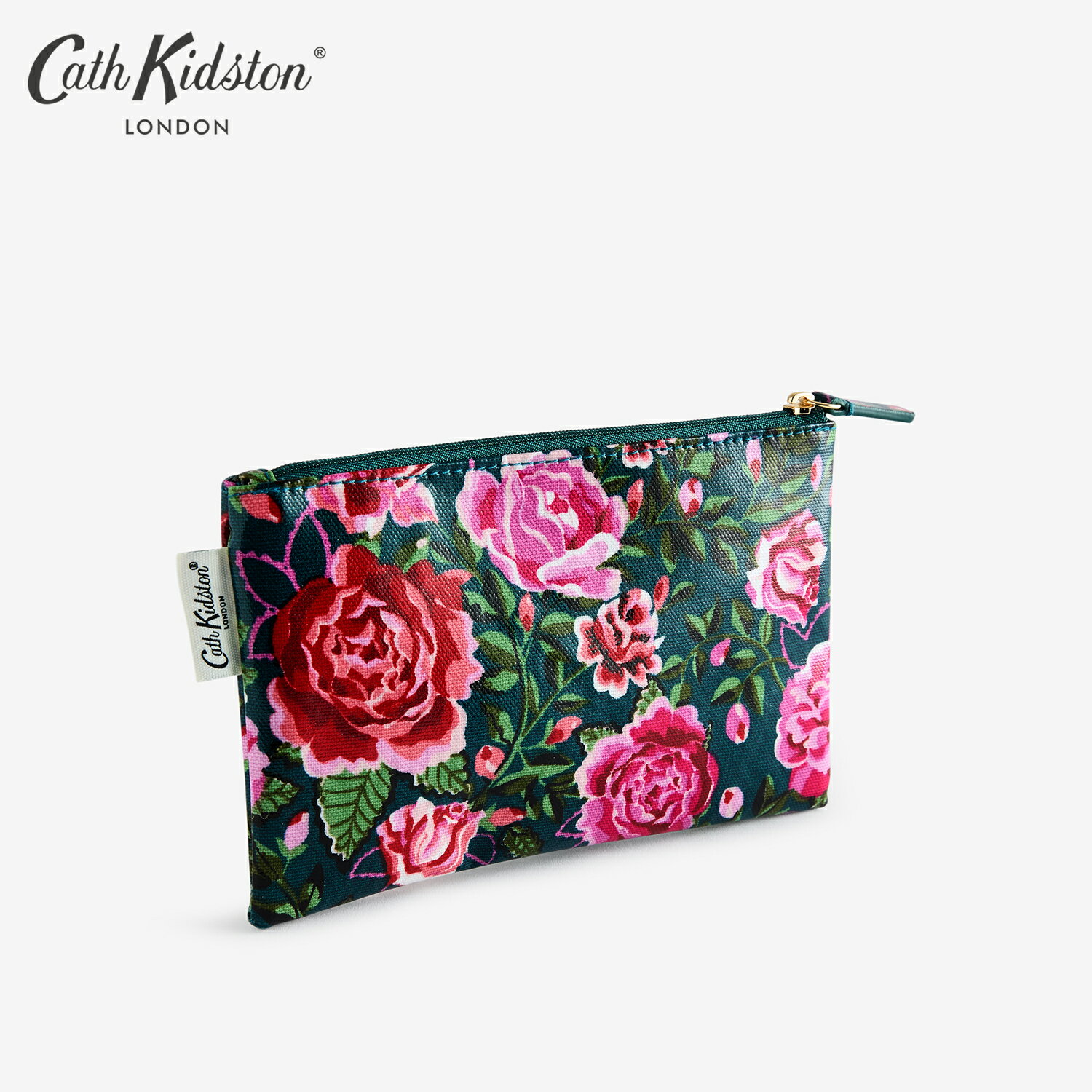 【クーポンで1000円OFF】 キャスキッドソン 公式 ジップド パース Dolly Rose / Zipped Purse 花柄 日本公式 レディース Cath Kidston ..