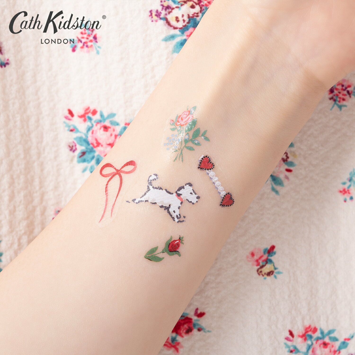 キャス キッドソン 公式 タトゥーステッカー / タトゥーシール かわいい おしゃれ レディース キャスキッドソン Cath Kidston