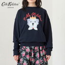 キャス キッドソン 公式 裏起毛スウェットトップス London Crown / レディース キャスキッドソン Cath Kidston n250822
