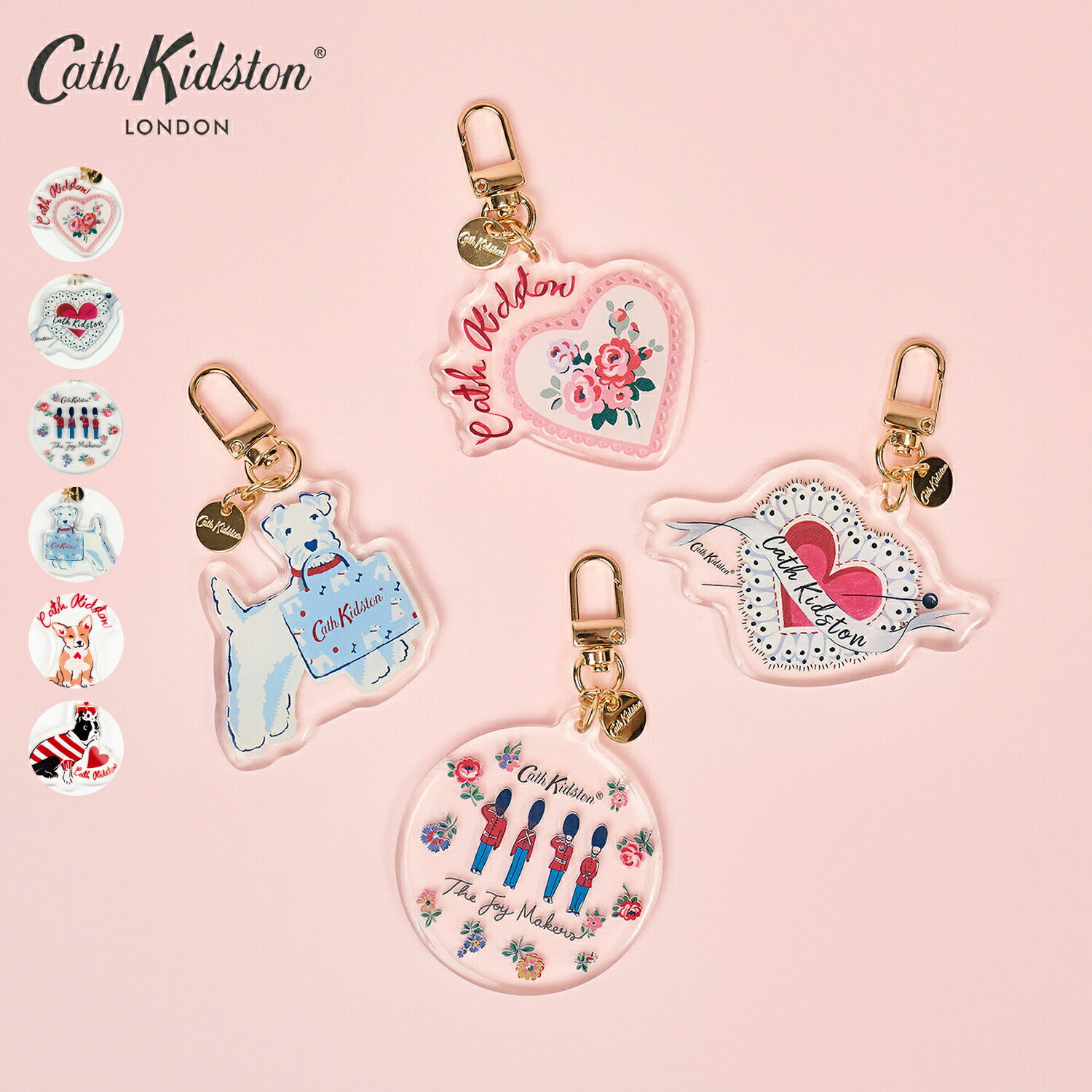 キャス キッドソン 公式 アクリルキーホルダー / レディース キャスキッドソン Cath Kidston n250905