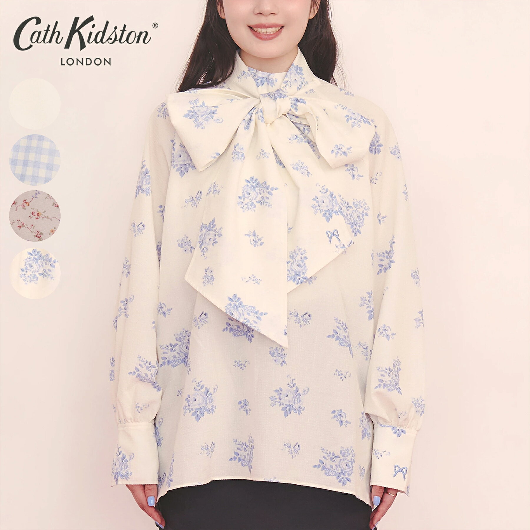 キャス キッドソン 公式 ボウタイブラウス / レディース キャスキッドソン Cath Kidston n260220