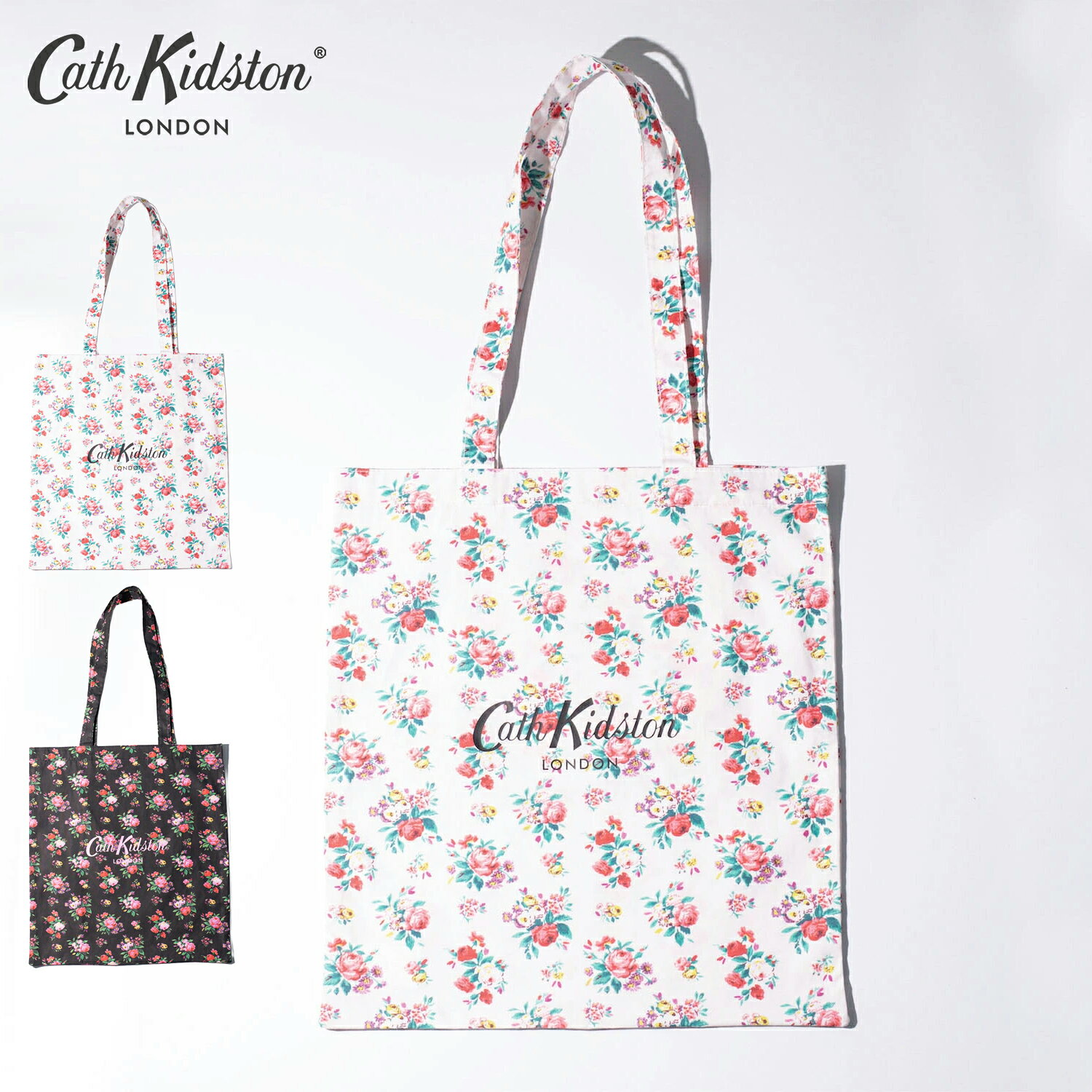 A4 サイズ Cath kidson キャス キッドソン トート バッグ 大きい