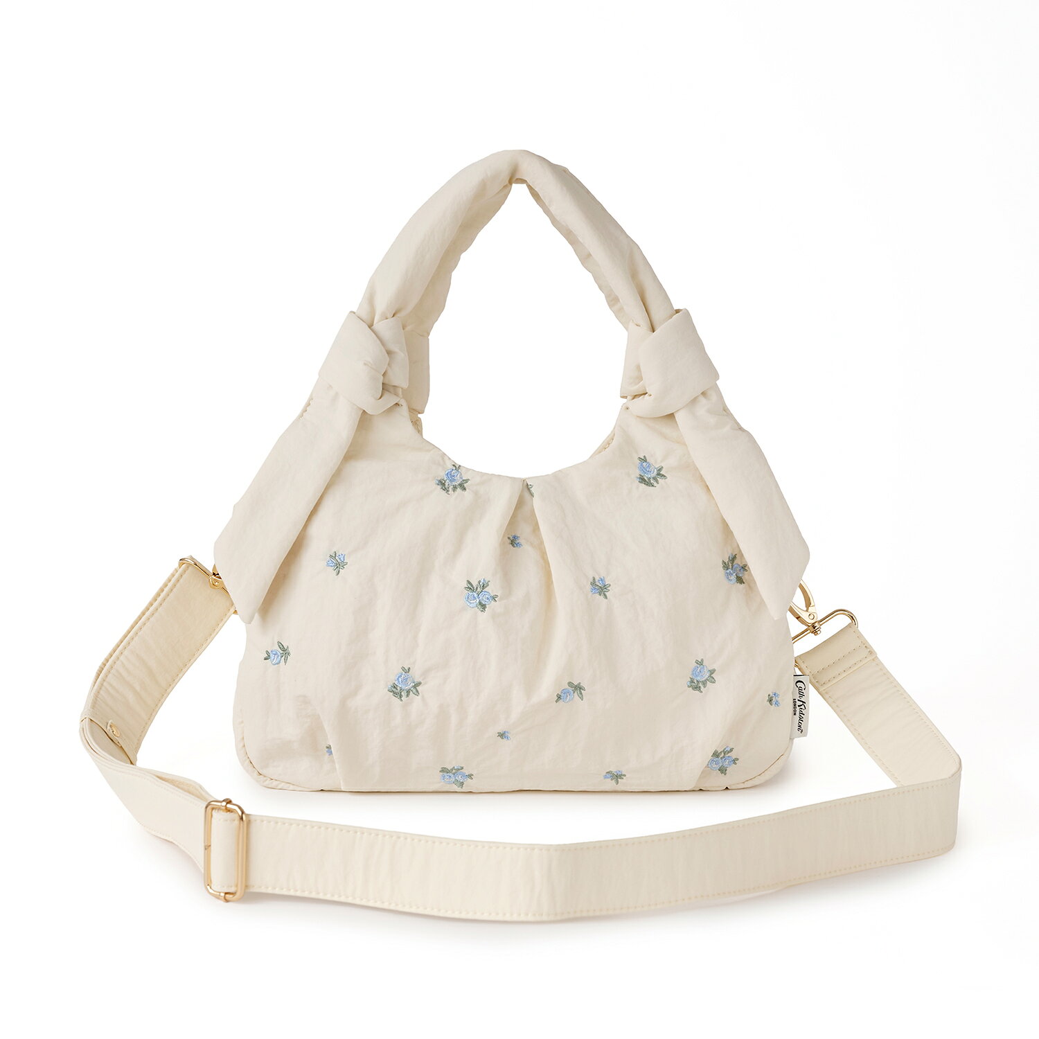 【全品ポイント10倍〜9/11 1:59迄】キャス キッドソン 公式 リボンハンドルエンブロイダリーバッグ Floral Garden Embroidery / レディース 2WAY ショルダーバッグ バッグ ショルダー カバン 花柄 リボン キャスキッドソン Cath Kidston n260901