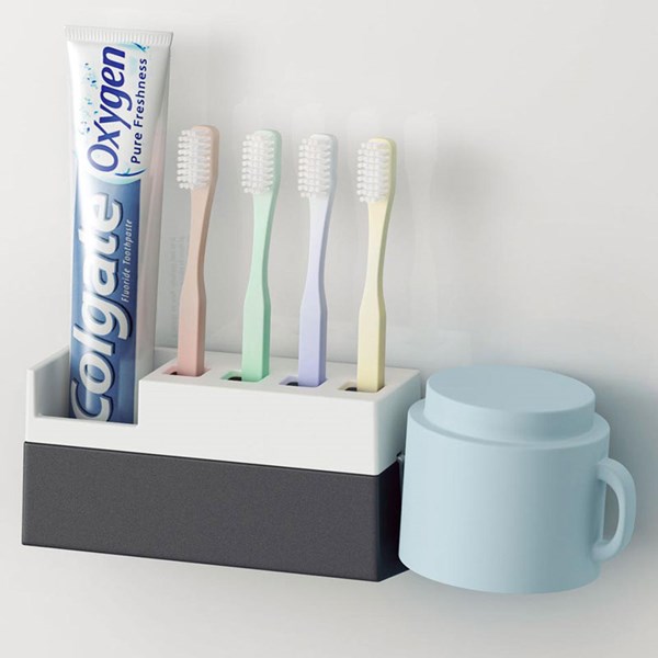 タカラスタンダード Takara-standard【41515334】歯ブラシ立て（チャコールグレー） MGSU ハブラシタテ..