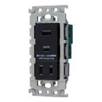 【WTL147740MB】パナソニック SO-STYLE（ソー スタイル）デザイン配線器具 埋込充電用USBコンセント2ポート(18W)(USB-A・C)(扉付コンセント付) マットブラック