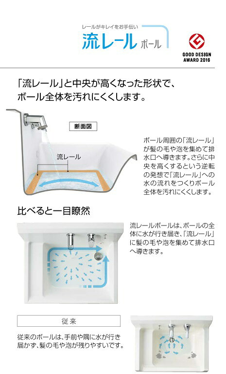 水道材料屋 一番館の間口750mm クリナップ 洗面化粧台（S エス） （ステンレス1面鏡）｜アングル3
