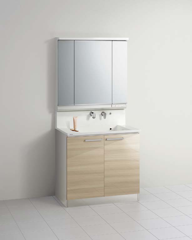 樂天商城 - 間口900mm クリナップ 洗面化粧台（S エス） （3面鏡）