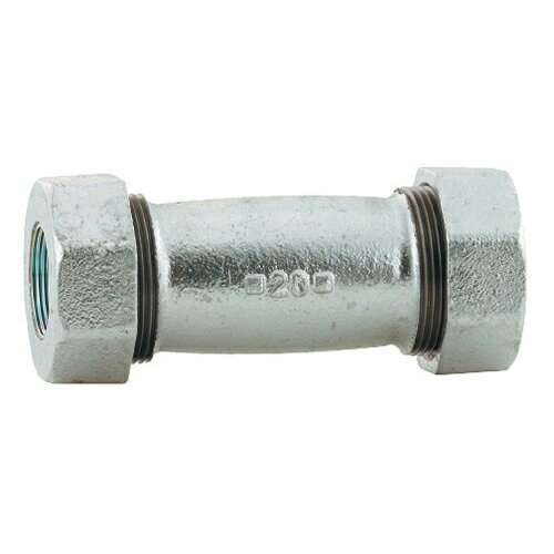 カクダイ 3管兼用ジョイント ロングソケット（白）【649-832-20W】[新品]【純正品】