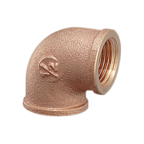 砲金エルボ 【6125-10】 【配管資材・水道材料】カクダイ【純正品】