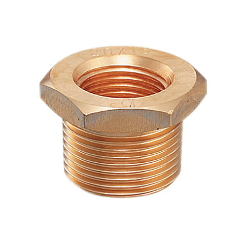 砲金ブッシング 【6167-40X20】 【配管資材・水道材料】カクダイ【純正品】