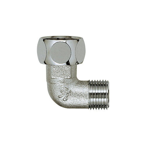 ナットつきフレキ用エルボ 【6461-20X13】 【配管資材・水道材料】カクダイ【純正品】