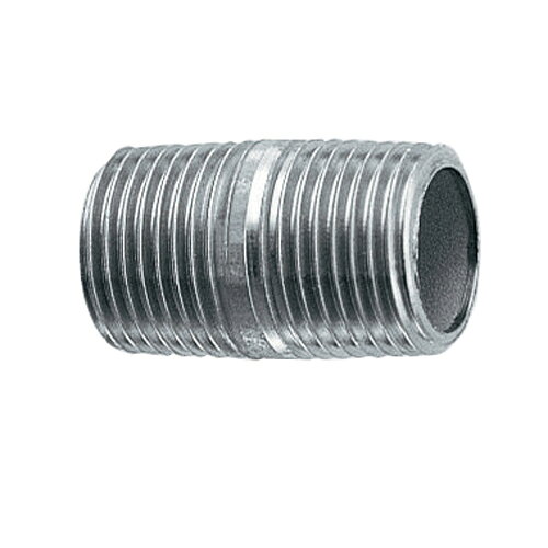 ステンレス丸ニップル 【6475-40】 【配管資材・水道材料】カクダイ【純正品】