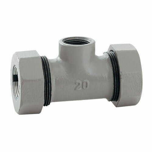 3管兼用ジョイント ネジつきチーズ 【649-848-30】 【配管資材・水道材料】カクダイ【純正品】