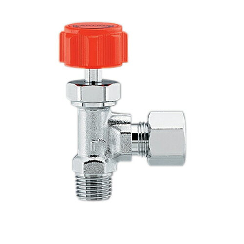 アングル型ニードルバルブ 【651-98-3/8X10.0】 【配管資材・水道材料】カクダイ【純正品】