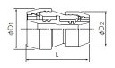 ブリヂストン 【NCS16X20J】プッシュマスター コネクターストレート【純正品】 2