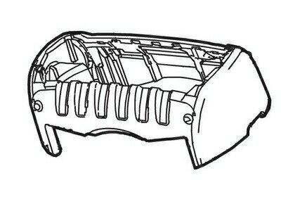 【ゆうパケット】パナソニック Panasonic メンズシェーバー ラムダッシュ 外刃フレーム 白用 ESST2NW0007