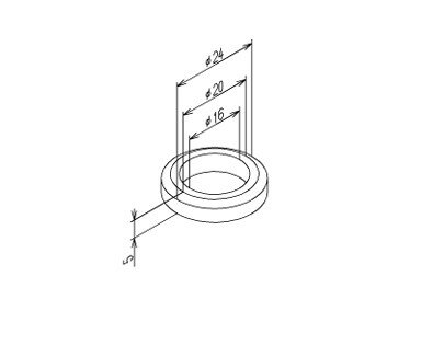 【TH91633SR】TOTO トイレ・キッチン・浴室・洗面所 スパウト パッキン 部品 パッキン 【純正品】 トイレ・キッチン・浴室・洗面所 スパウト パッキン 部品