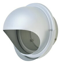 【AT-125MNAJ4-BL】外壁用 丸形フード（ワイド水切タイプ）｜網 【AT125MNAJ4BL】[新品] 【代引き・後..