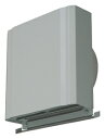 メルコエアテック 屋外フード 【AT-125VGSD】外壁用(ステンレス製/鋼板製) 深形スクエアフード(薄形小風量タイプ) 横ギャラリ 適用パイプ125mm(2)